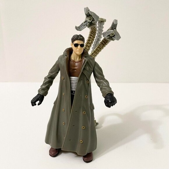2007 Spiderman Doc Ock Dr Octopus Octavius Action Figure Tentacles Incomplete - Picture 1 of 16